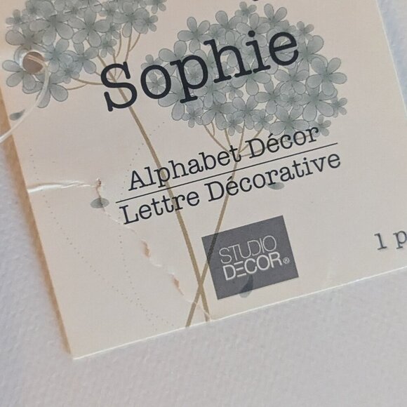 NWT Rustic Letter 'A' Wood Sign Distressed Farmhouse Michael's Home Wall Decor - Picture 6 of 6